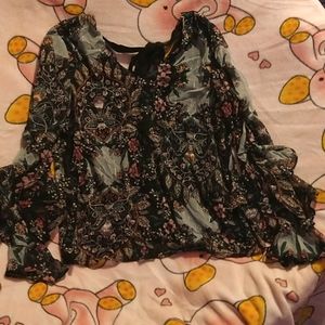 Long sleeve by&by blouse